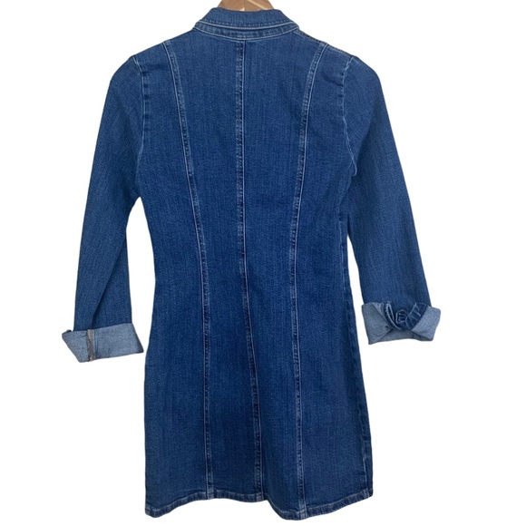Zara Authentic Denim by TRF Women’s Denim Button Closure Mini Dress Size Small - Picture 16 of 16